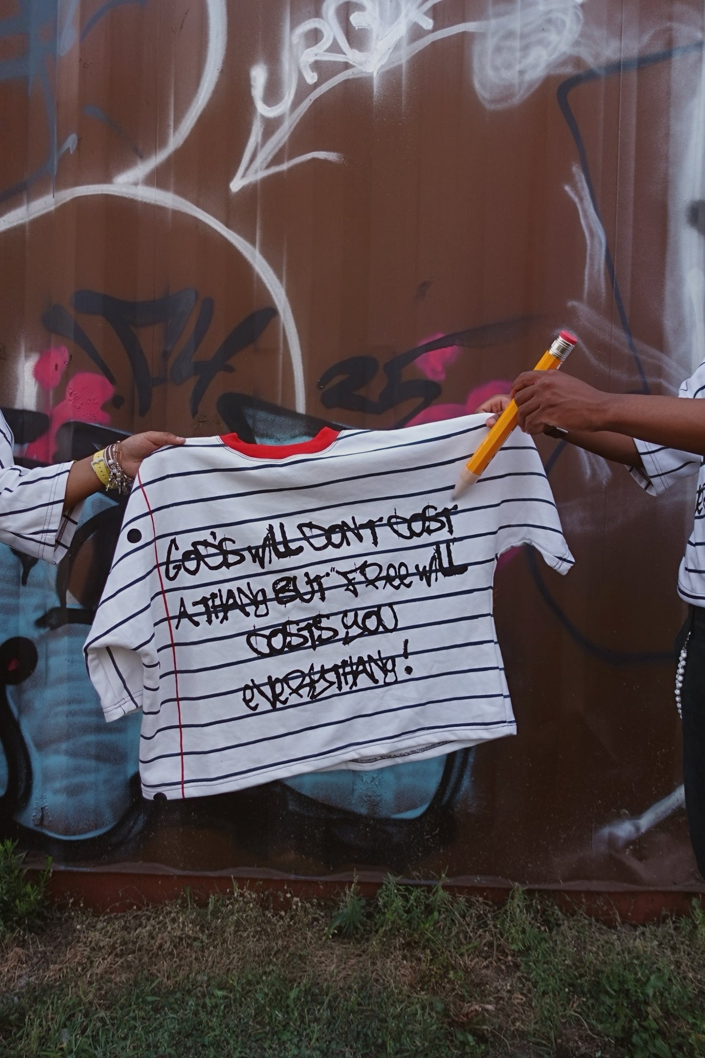 "Notebook Paper" Tee (read description)
