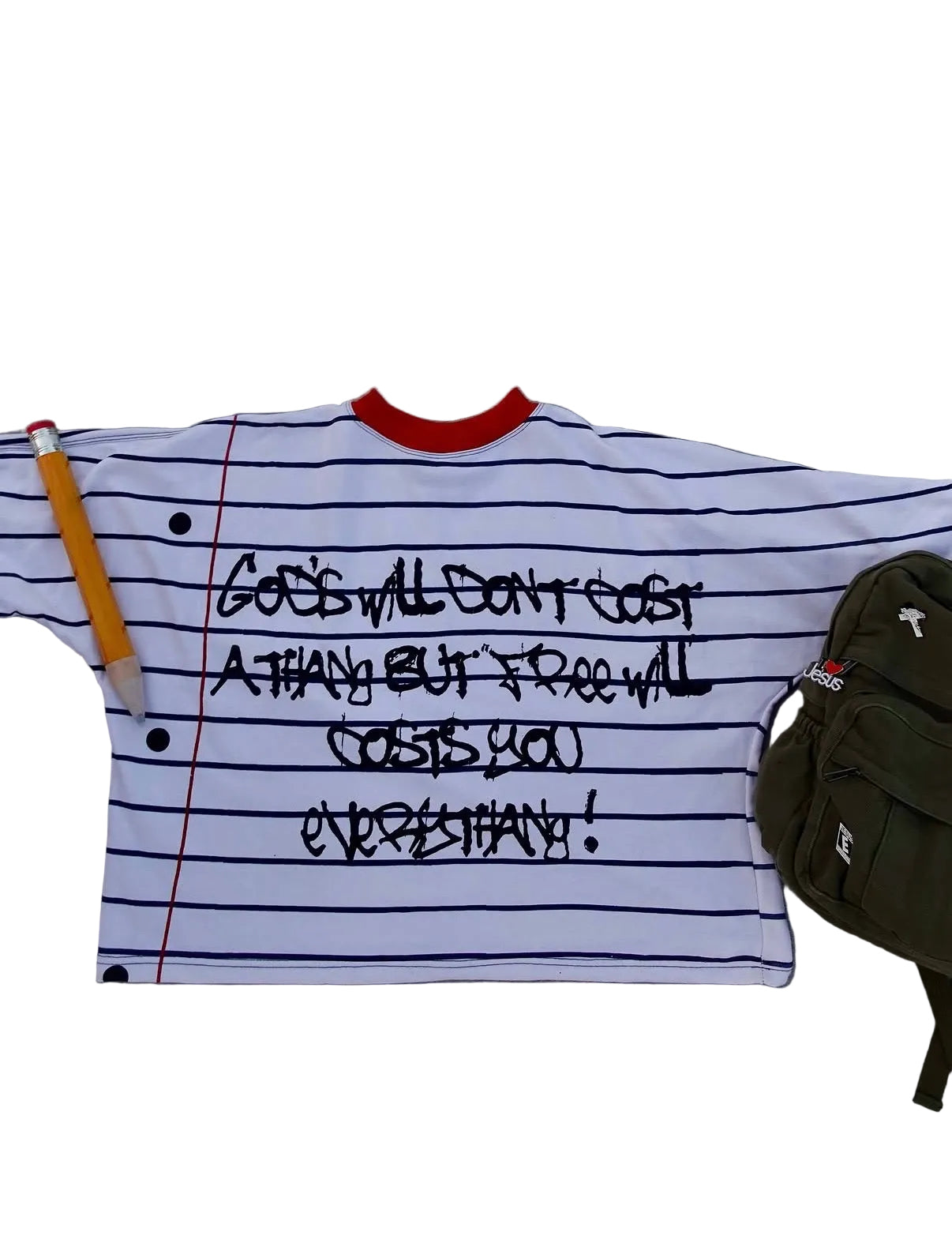"Notebook Paper" Tee (read description)